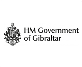 Image with the coat of arms of the Government of Gibraltar.