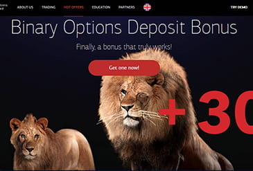 Ayrex 30% welcome bonus to invest in binary options
