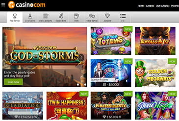 All types of games to enjoy in Casino.com